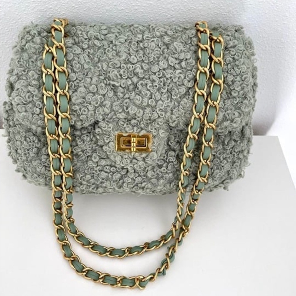 Women Plush Shoulder Bag Fashion Fluffy Crossbody Purse
